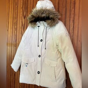 White Winter Coat - Gerry